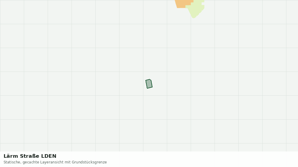 Statische Kartenansicht: Lärm Straße LDEN