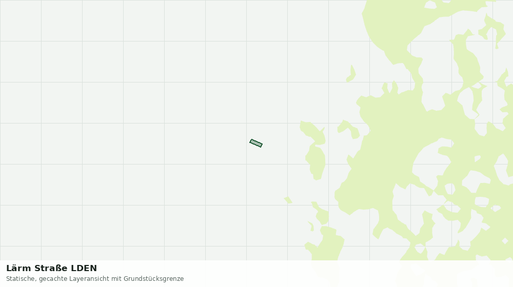Statische Kartenansicht: Lärm Straße LDEN