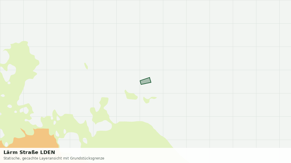 Statische Kartenansicht: Lärm Straße LDEN