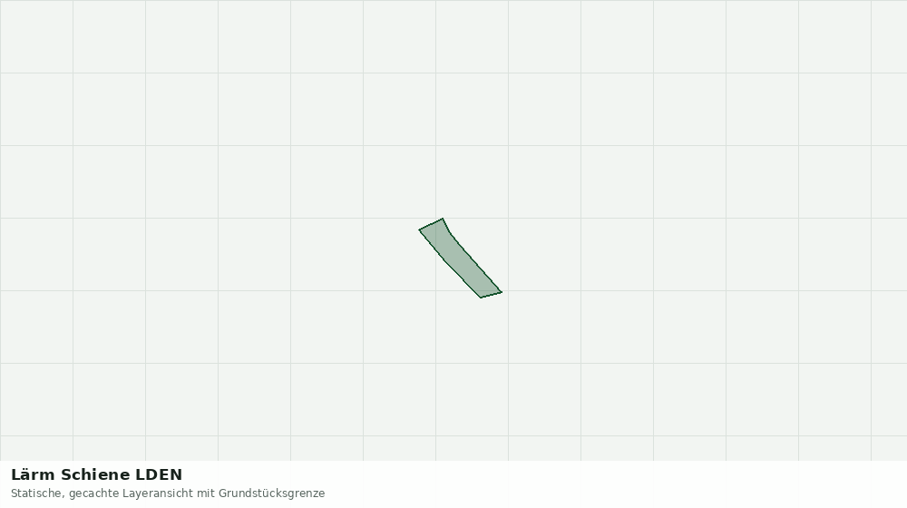 Statische Kartenansicht: Lärm Schiene LDEN