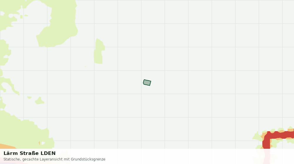 Statische Kartenansicht: Lärm Straße LDEN
