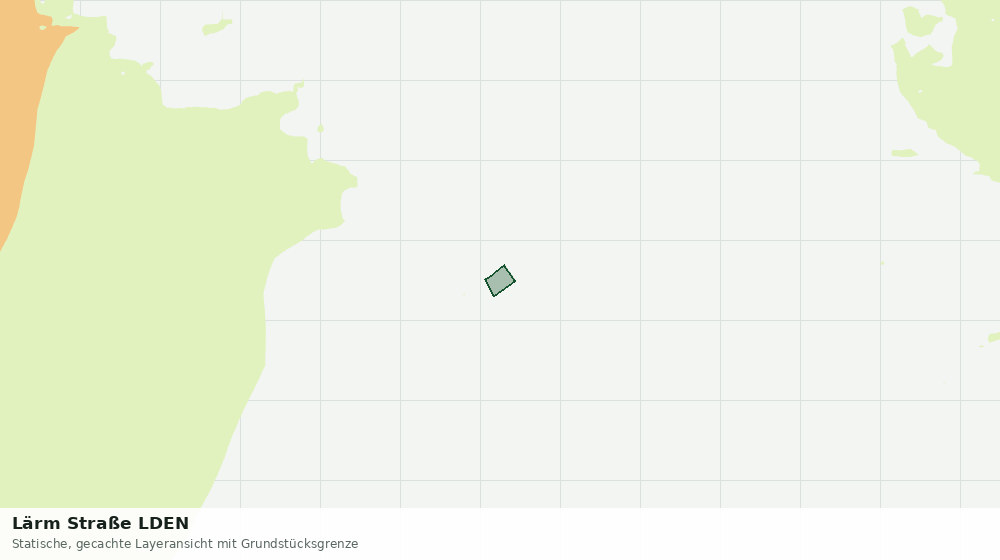 Statische Kartenansicht: Lärm Straße LDEN