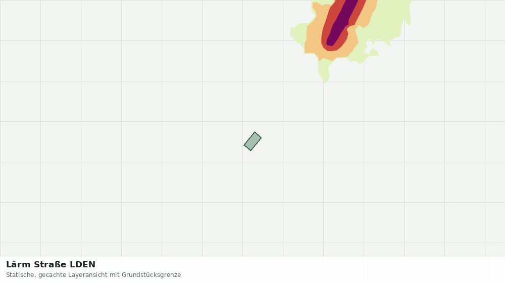 Statische Kartenansicht: Lärm Straße LDEN