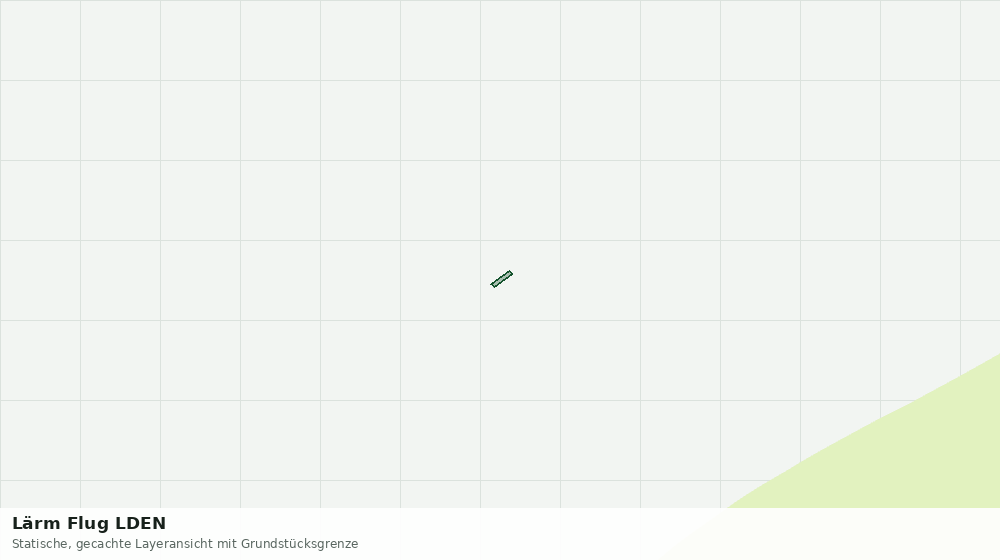 Statische Kartenansicht: Lärm Flug LDEN