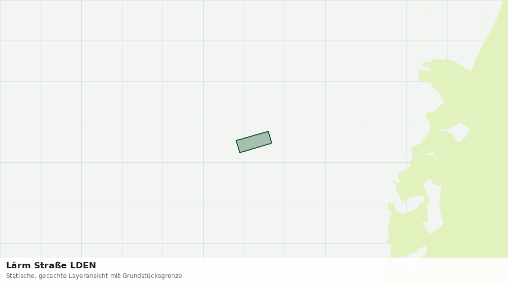 Statische Kartenansicht: Lärm Straße LDEN