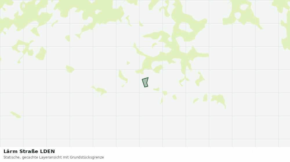 Statische Kartenansicht: Lärm Straße LDEN