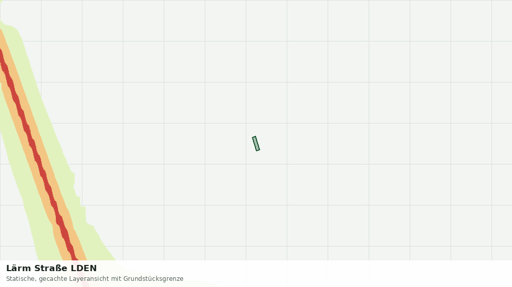 Statische Kartenansicht: Lärm Straße LDEN