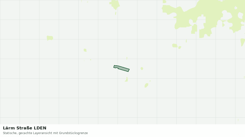 Statische Kartenansicht: Lärm Straße LDEN