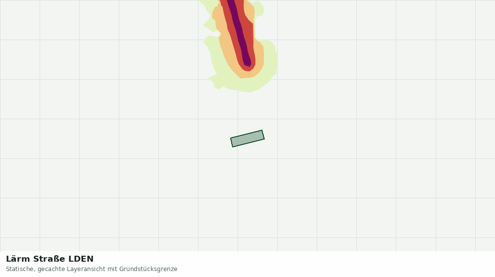 Statische Kartenansicht: Lärm Straße LDEN