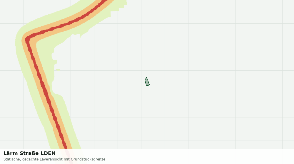 Statische Kartenansicht: Lärm Straße LDEN