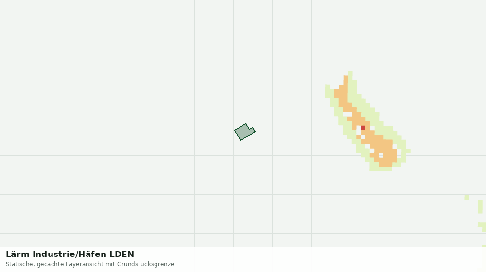 Statische Kartenansicht: Lärm Industrie/Häfen LDEN