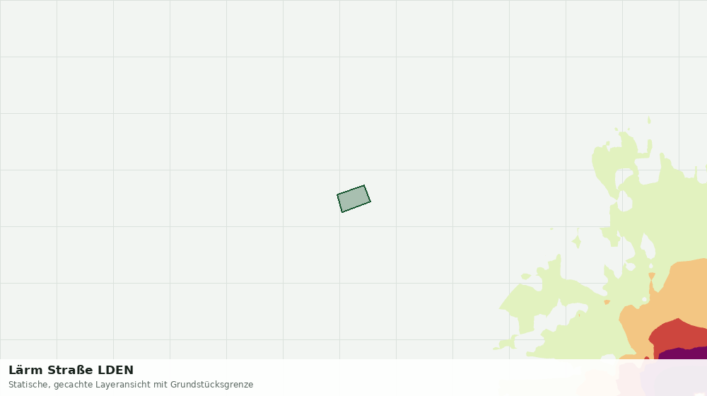 Statische Kartenansicht: Lärm Straße LDEN