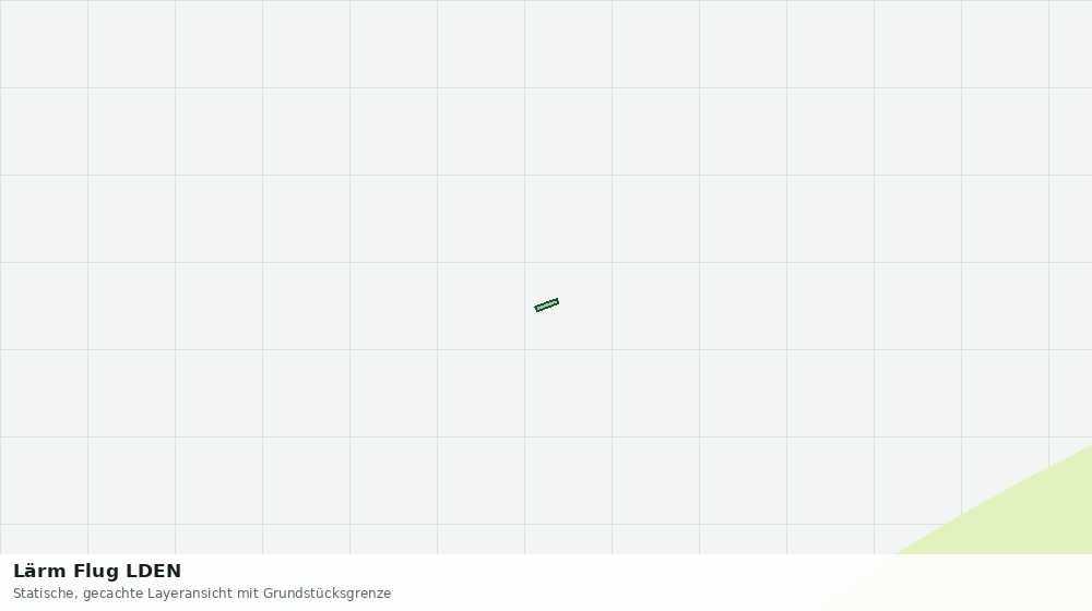 Statische Kartenansicht: Lärm Flug LDEN