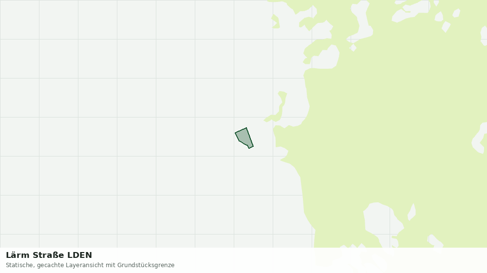 Statische Kartenansicht: Lärm Straße LDEN