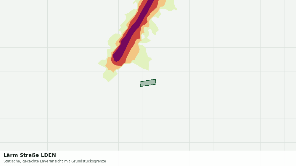 Statische Kartenansicht: Lärm Straße LDEN