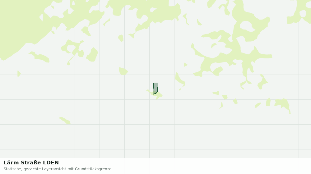 Statische Kartenansicht: Lärm Straße LDEN