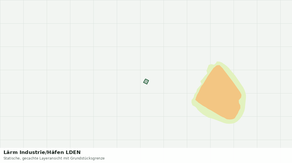 Statische Kartenansicht: Lärm Industrie/Häfen LDEN