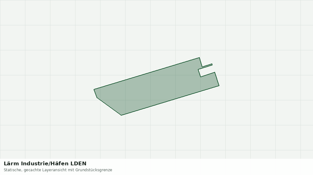Statische Kartenansicht: Lärm Industrie/Häfen LDEN