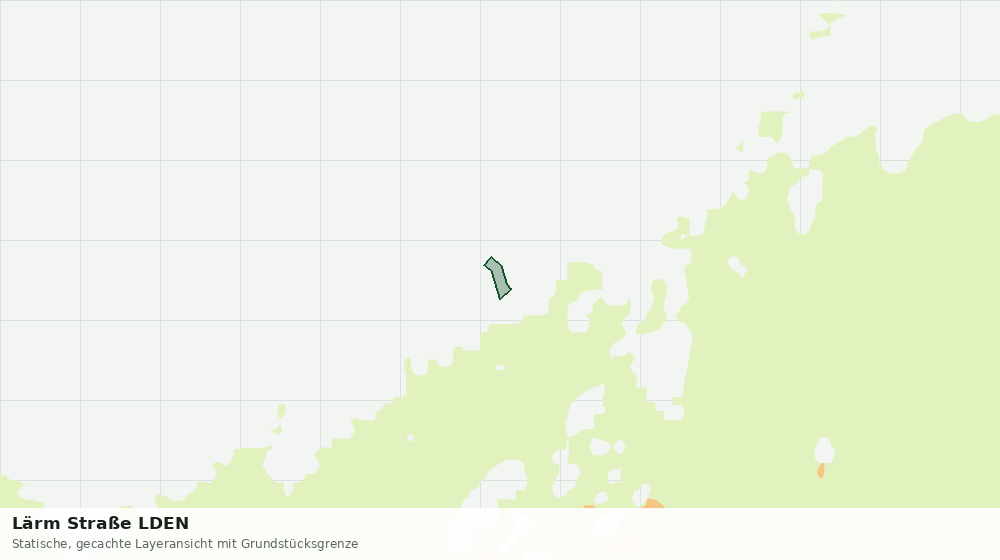 Statische Kartenansicht: Lärm Straße LDEN