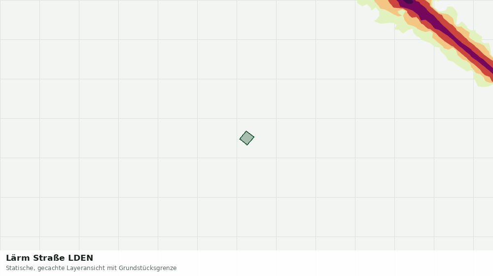 Statische Kartenansicht: Lärm Straße LDEN
