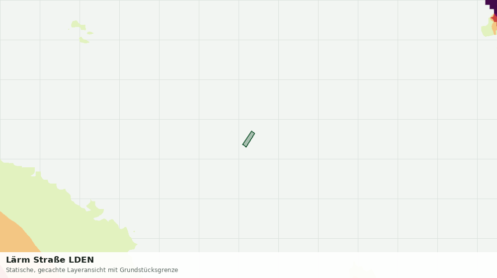 Statische Kartenansicht: Lärm Straße LDEN