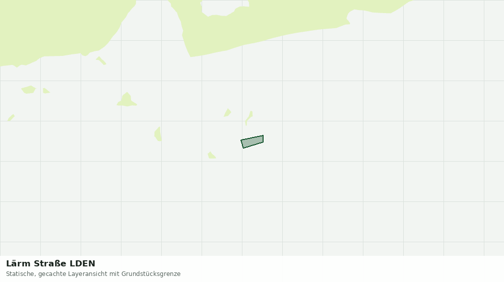 Statische Kartenansicht: Lärm Straße LDEN