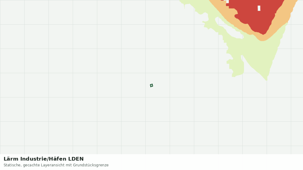 Statische Kartenansicht: Lärm Industrie/Häfen LDEN