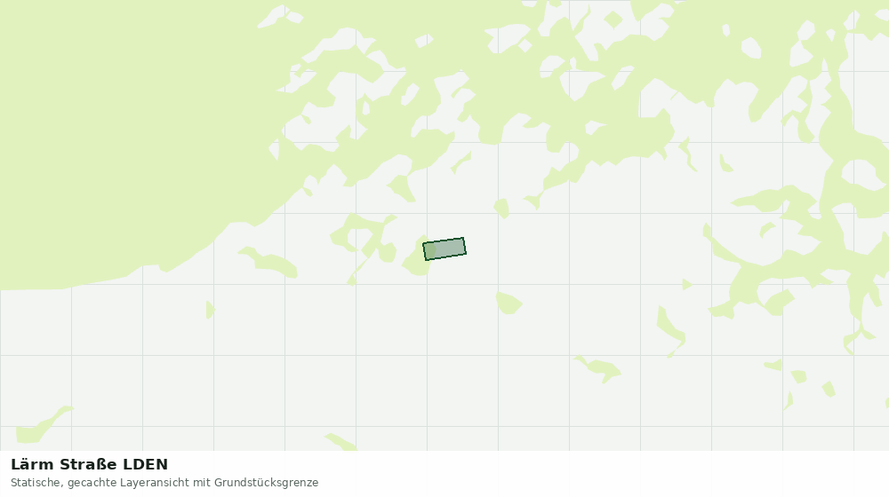 Statische Kartenansicht: Lärm Straße LDEN