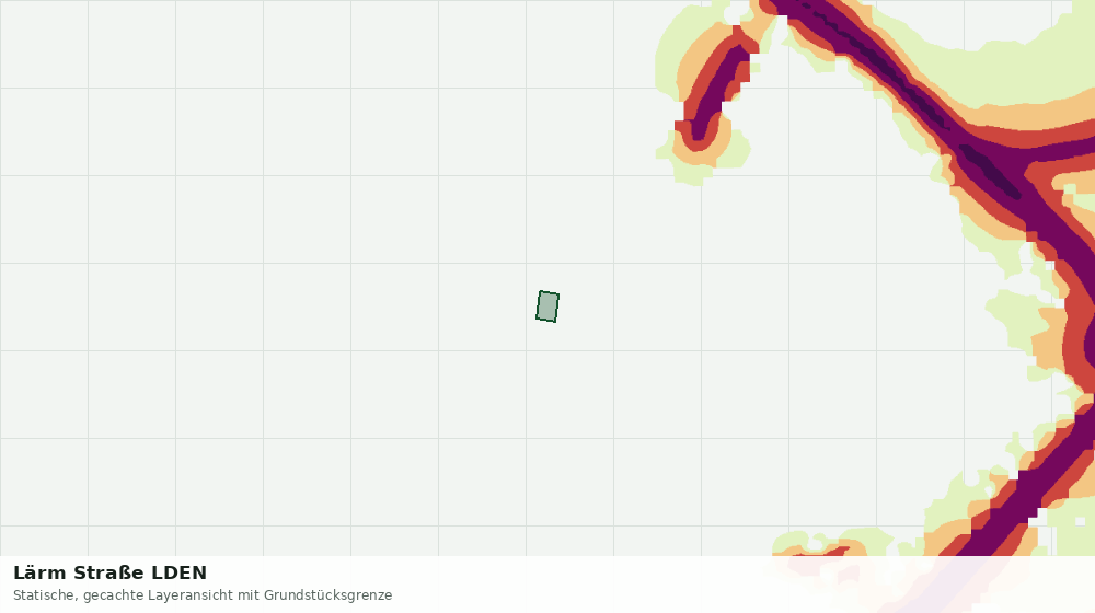 Statische Kartenansicht: Lärm Straße LDEN