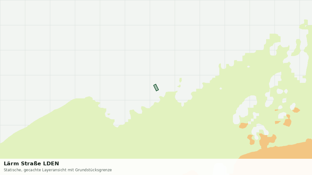 Statische Kartenansicht: Lärm Straße LDEN