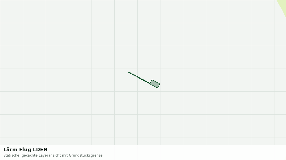 Statische Kartenansicht: Lärm Flug LDEN