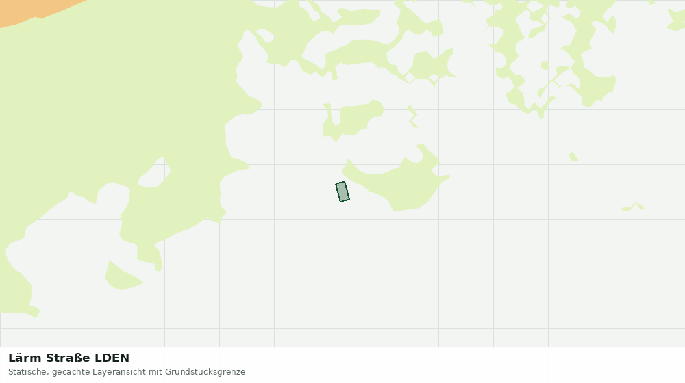 Statische Kartenansicht: Lärm Straße LDEN