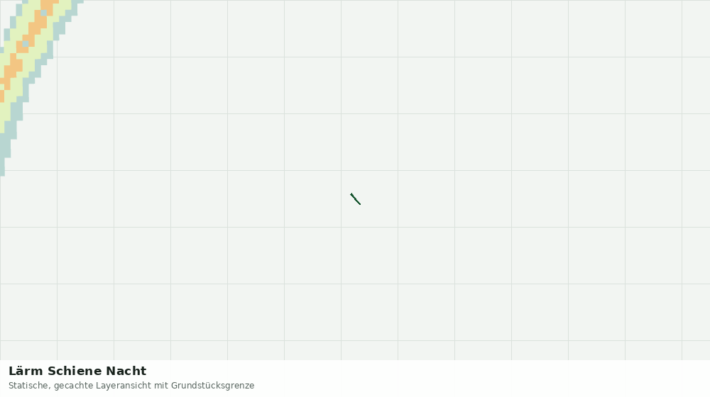 Statische Kartenansicht: Lärm Schiene Nacht