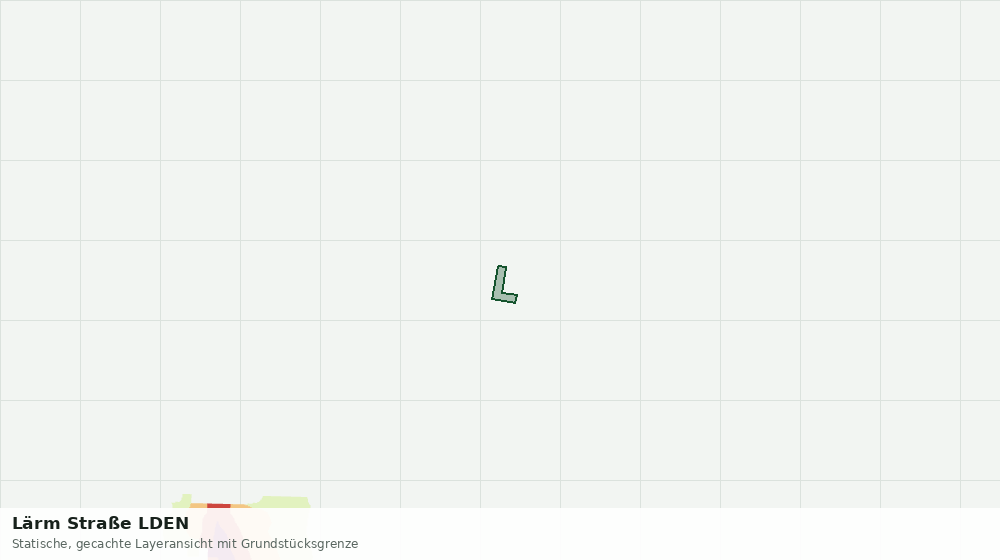 Statische Kartenansicht: Lärm Straße LDEN