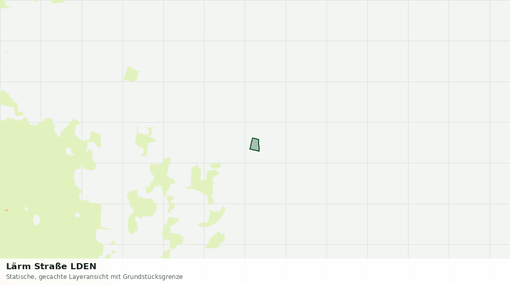 Statische Kartenansicht: Lärm Straße LDEN