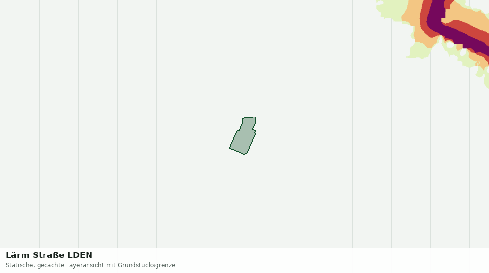 Statische Kartenansicht: Lärm Straße LDEN