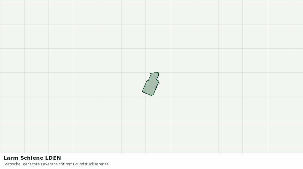 Statische Kartenansicht: Lärm Schiene LDEN