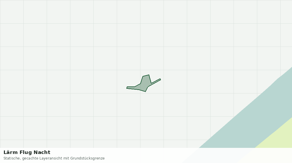 Statische Kartenansicht: Lärm Flug Nacht