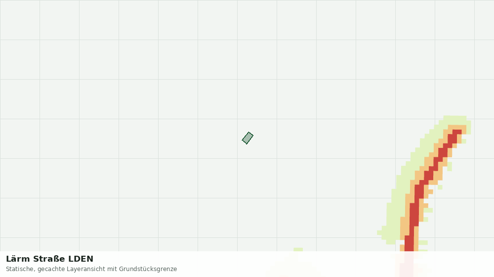 Statische Kartenansicht: Lärm Straße LDEN