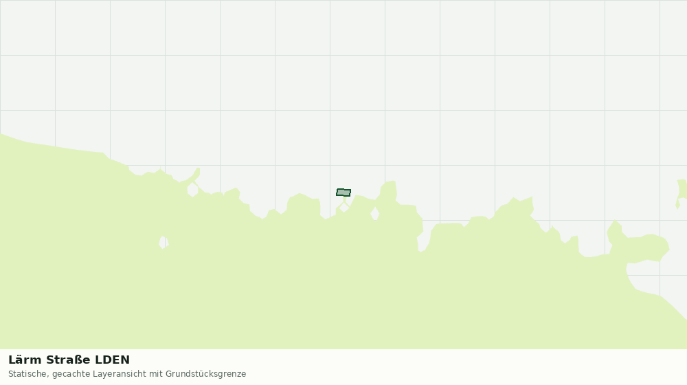 Statische Kartenansicht: Lärm Straße LDEN