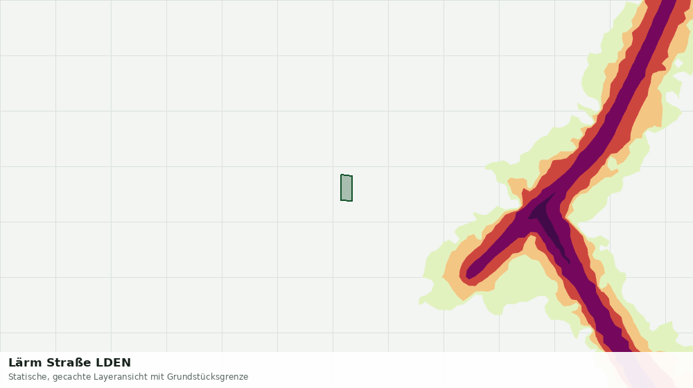 Statische Kartenansicht: Lärm Straße LDEN