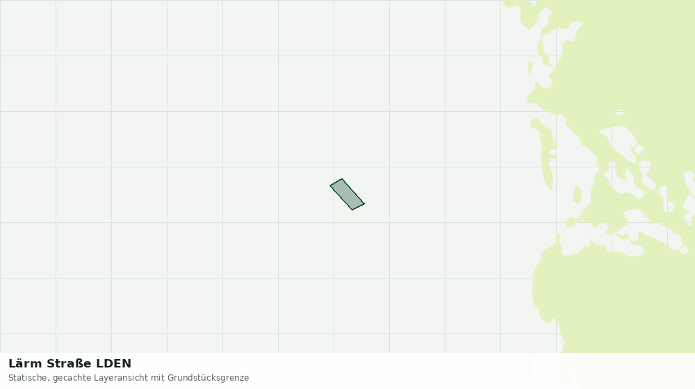 Statische Kartenansicht: Lärm Straße LDEN