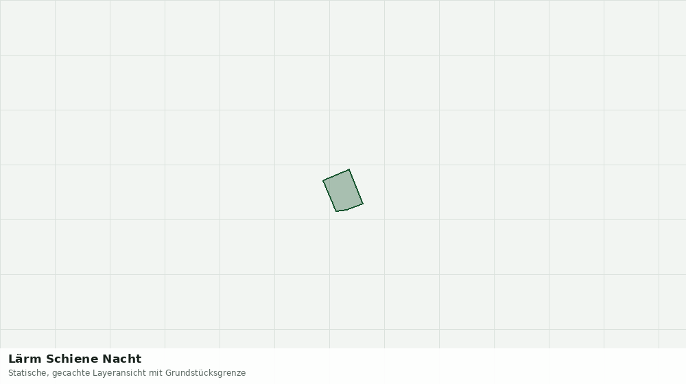 Statische Kartenansicht: Lärm Schiene Nacht