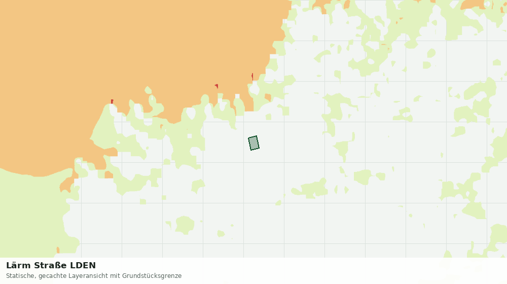 Statische Kartenansicht: Lärm Straße LDEN