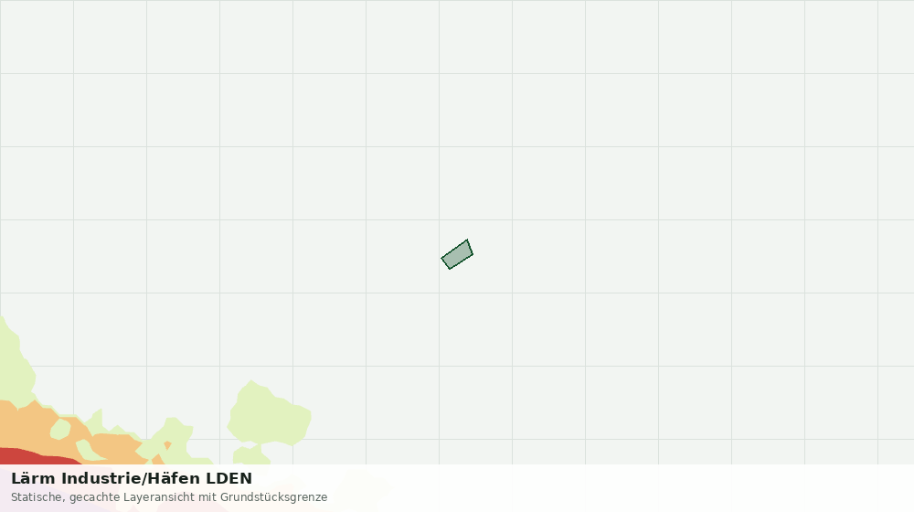 Statische Kartenansicht: Lärm Industrie/Häfen LDEN