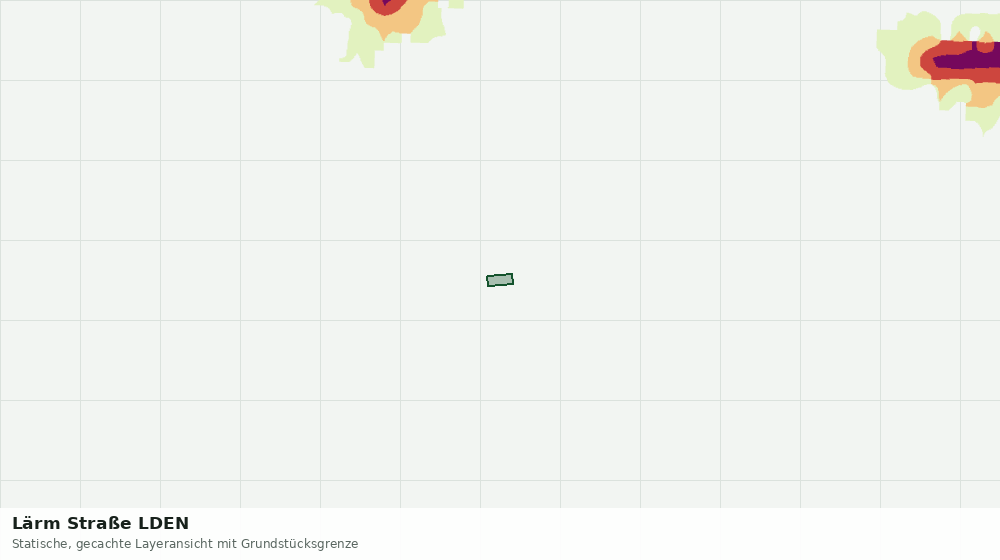 Statische Kartenansicht: Lärm Straße LDEN