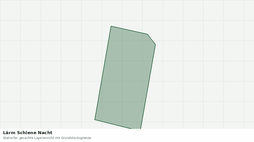 Statische Kartenansicht: Lärm Schiene Nacht