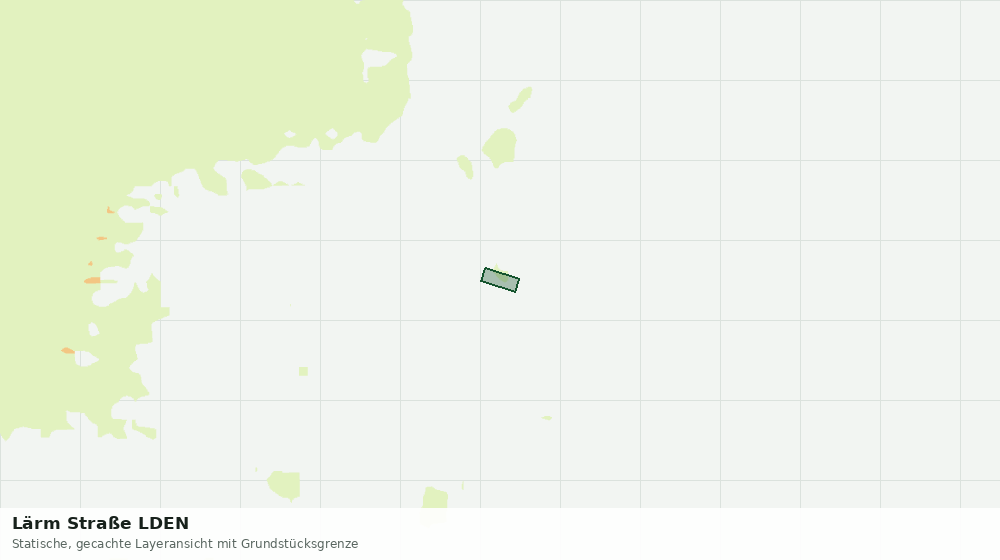 Statische Kartenansicht: Lärm Straße LDEN