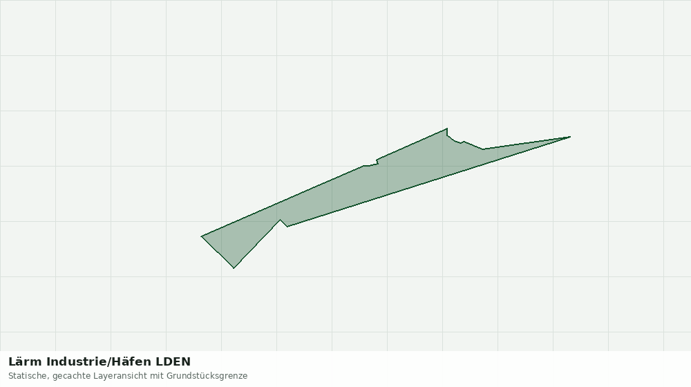 Statische Kartenansicht: Lärm Industrie/Häfen LDEN