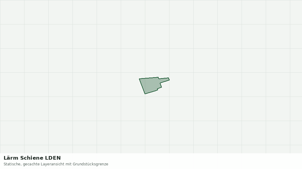 Statische Kartenansicht: Lärm Schiene LDEN